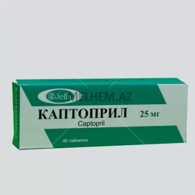 CAPTOPRİL - KAPTOPRİL 25 mq